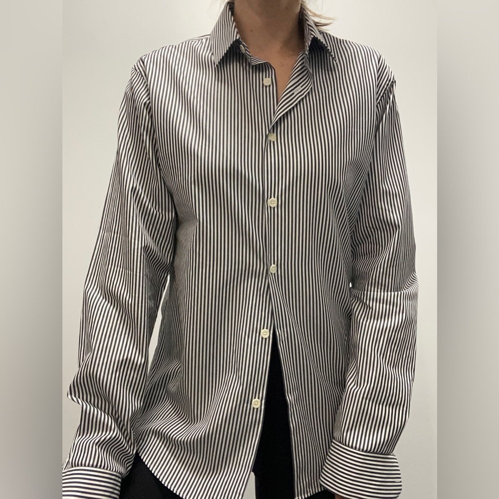 Sandro Striped Button Down - image 2